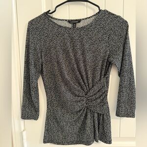 Banana Republic Black and White blouse